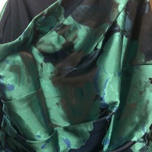 Carmen Marc Valvo One Shoulder gown